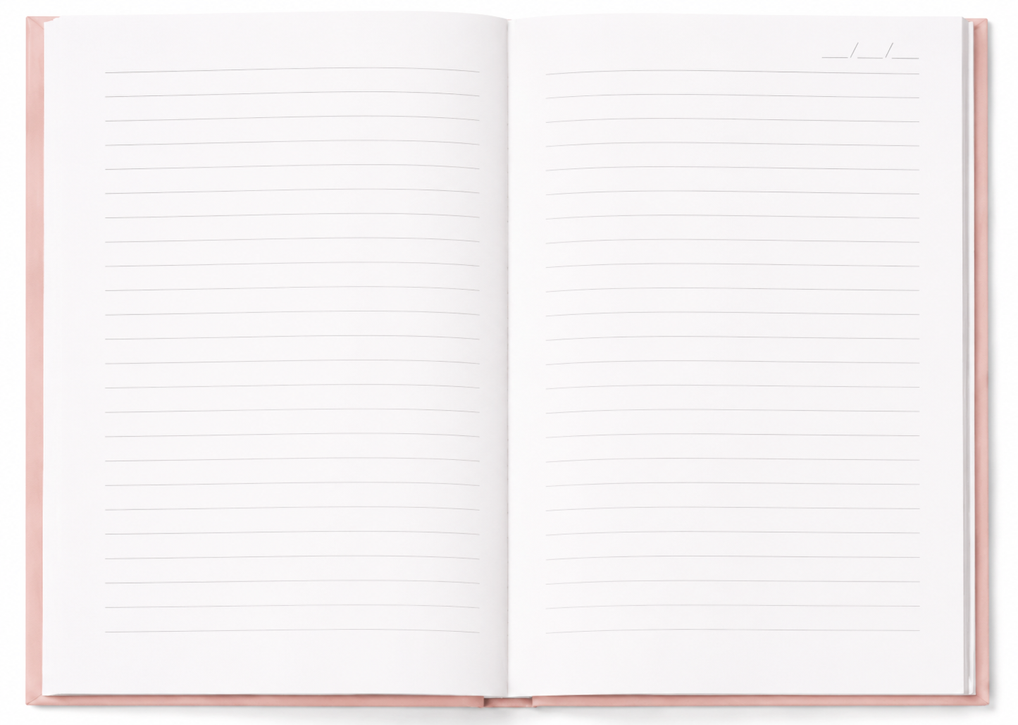 Abide (Leah Collection) - Hardcover Faith Journal | White Interior