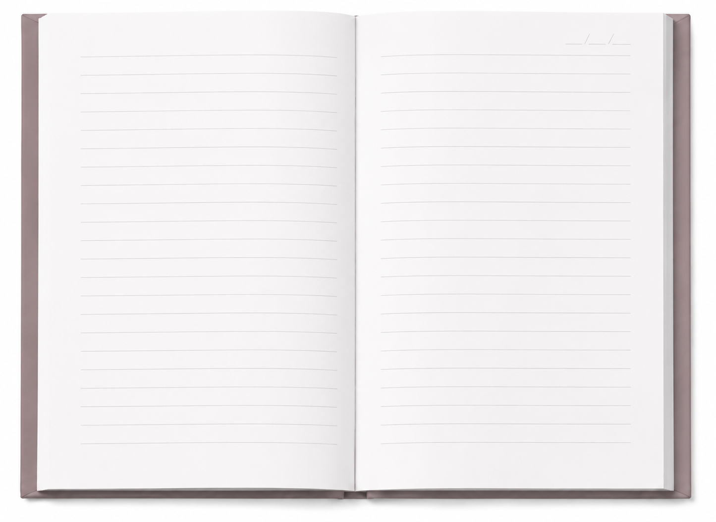 Depth of Grace (Leah Collection) - Hardcover Faith Journal | White Interior