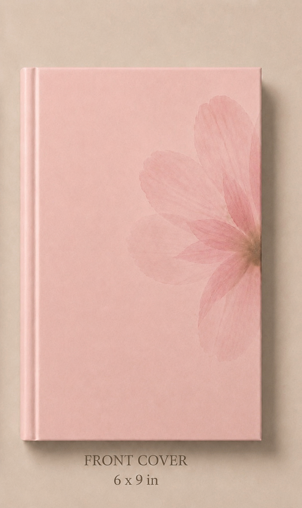 Abide (Leah Collection) - Hardcover Faith Journal | White Interior